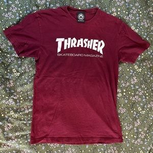 Maroon Thrasher Shirt